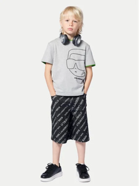 Karl Lagerfeld Kids Farmer rövidnadrág S fekete