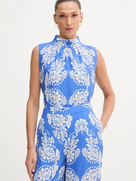 Lola Casademunt bluzka z niebieska