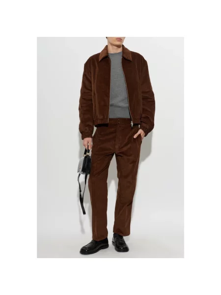 Sweter Ami Paris wełniany szary