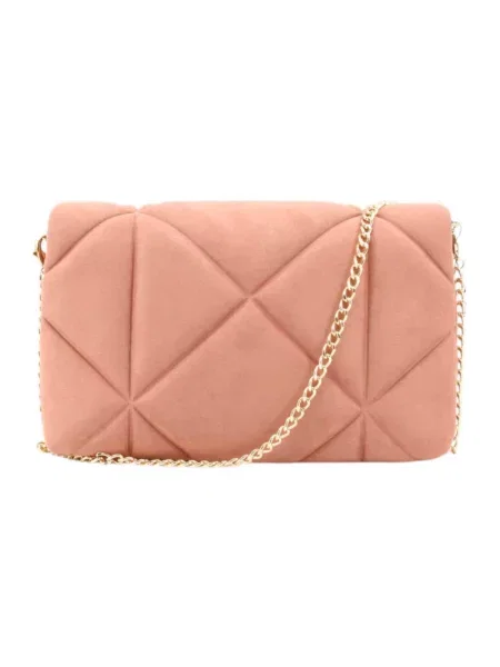 Love Moschino Torebki Kobieta ONE SIZE Miękka pikowana torebka na ramię z tkaniny różowy