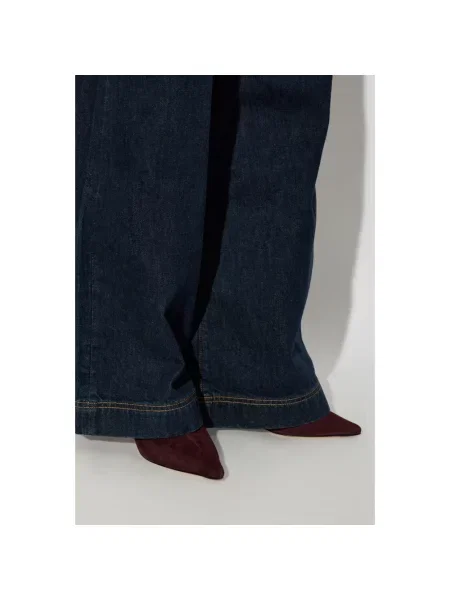 Botki Jimmy Choo skórzane czerwone