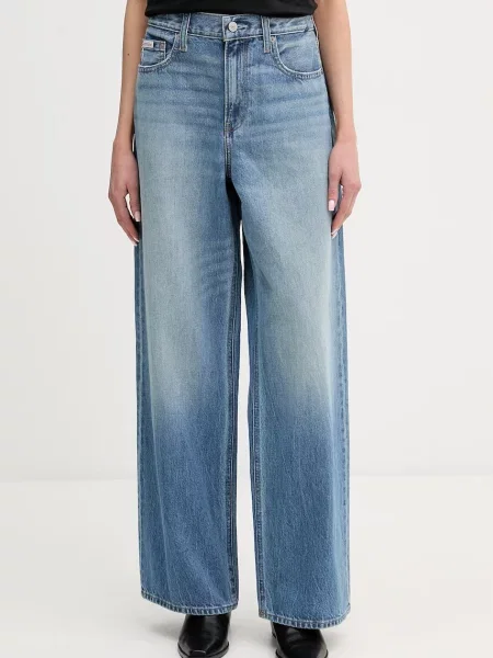 Traperice Calvin Klein Jeans plava
