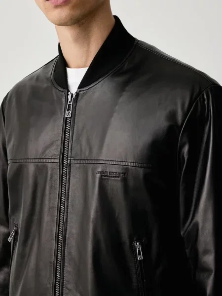 Кожаная куртка Armani Exchange
