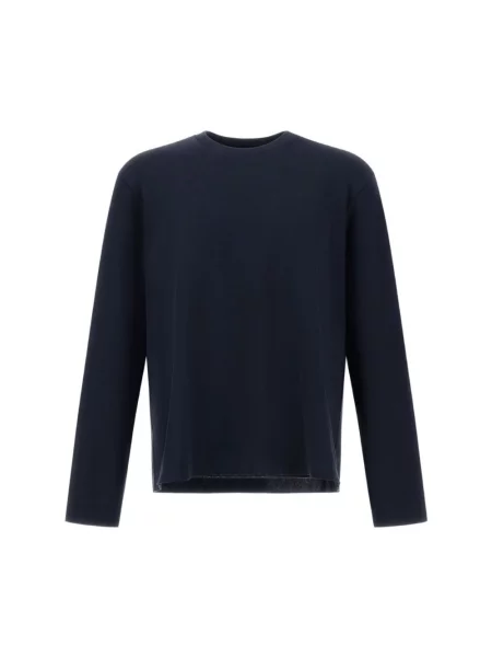 Dzianinowy sweter Herno niebieski
