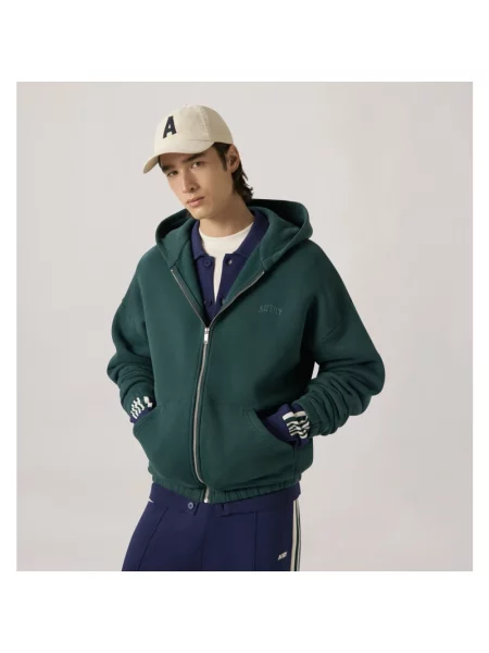 Bluza z kapturem Autry z kapturem zielona