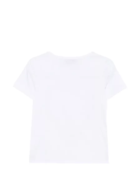 Tricou Alessandro Enriquez cu motiv cu inimi alb