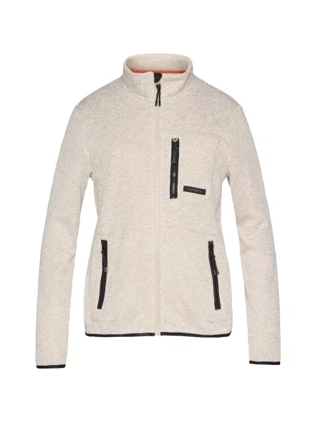 ICEPEAK Jopa iz flisa kapučino bela