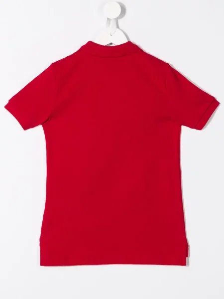 Koszulka polo dziecięca Polo Ralph Lauren czerwona