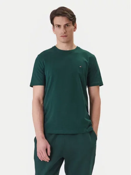 Tommy Hilfiger Majica Ess Seasonal zelena