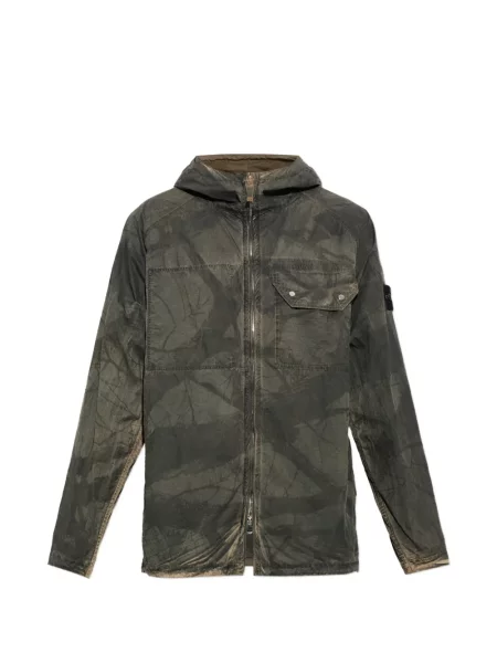 Geacă Stone Island cu strasuri gri