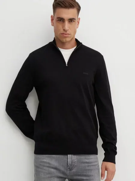 BOSS sweter Padro-L czarny