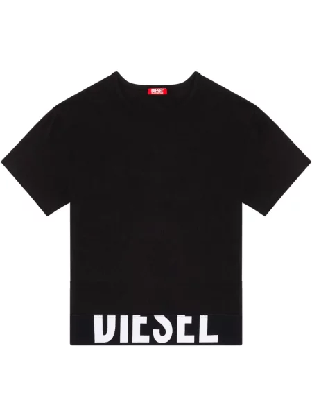 Tricou Diesel cu imagine negru