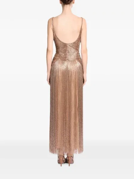 Rochie maxi Elie Saab cu franjuri