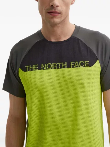 Tricou The North Face cu imagine verde