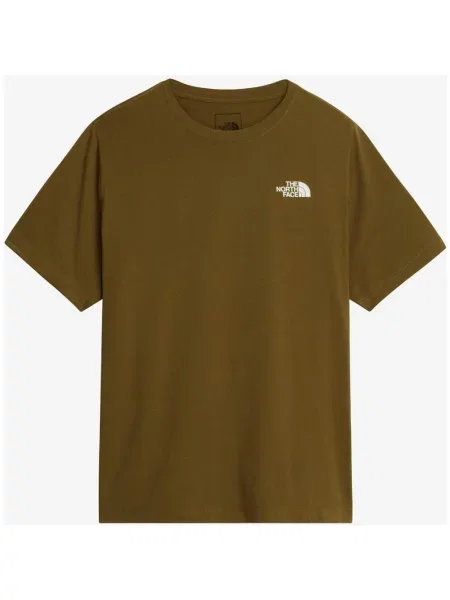 Koszulka z krótkim rękawem damska The North Face NSE Box Evolution oliwkowy S zielony