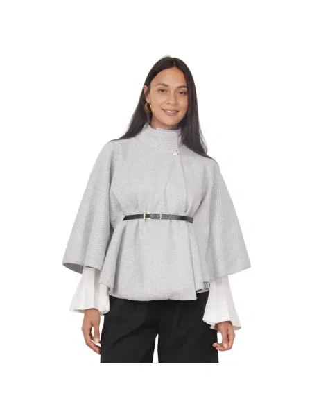 Palton La Modeuse gri