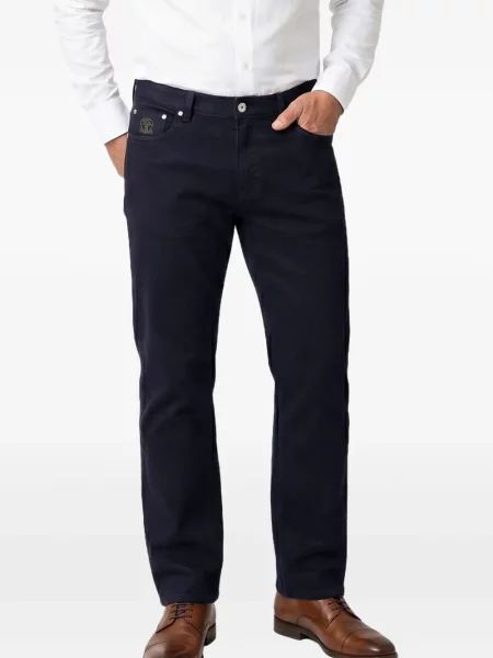 Pantaloni Brunello Cucinelli albastru