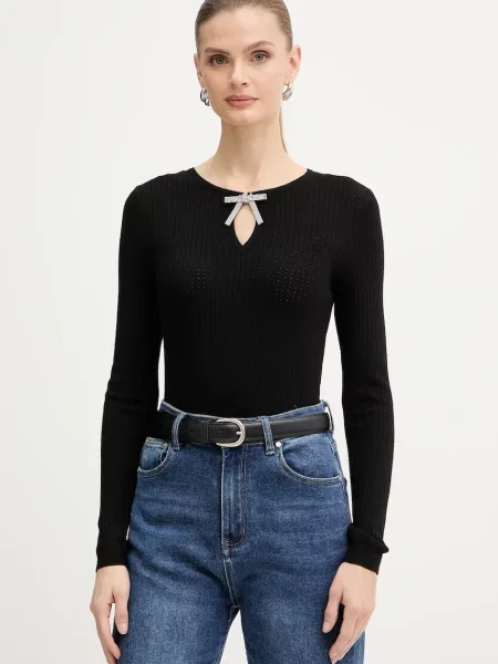 Кожена пола Morgan черно