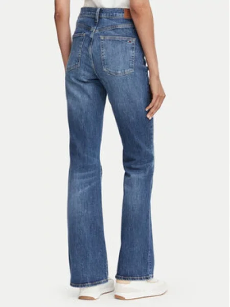 Tommy Jeans Džínsy SYLVIA tmavomodrá