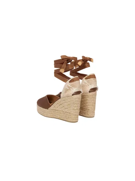 Castañer Espadrilky Betina hnedá