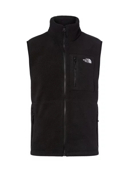 The North Face kamizelka polarowa Mężczyźni jednolity S czarny