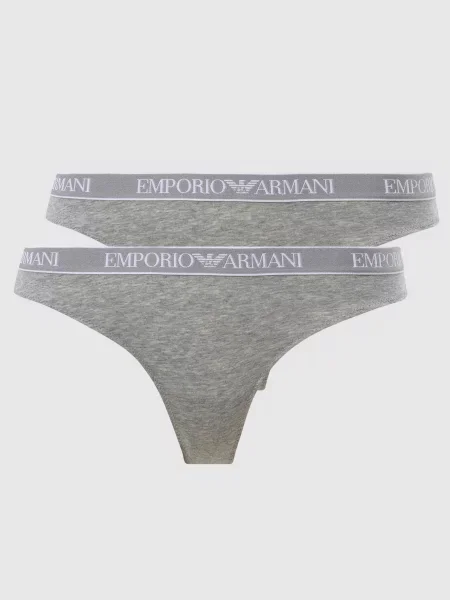 Комплект трусиків Emporio Armani сірий