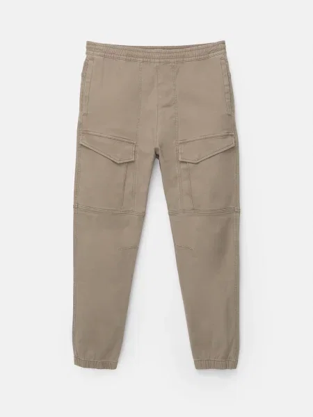Pull&Bear Pantaloni cu închis bej