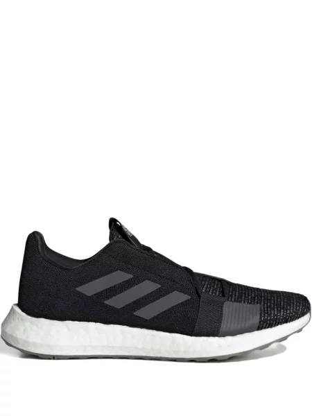 Geacă bomber Adidas tricotate albastru