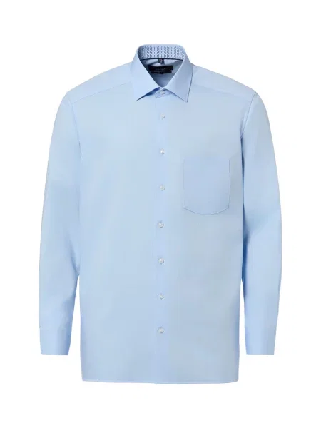 Andrew James koszula biznesowa Mężczyźni Regular Fit jednolity 39 niebieski