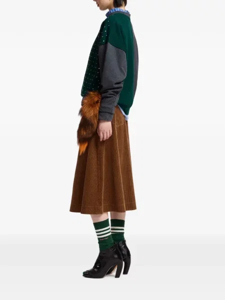 Stras hanorac Essentiel Antwerp verde