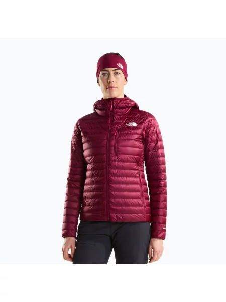 Geacă cu puf pentru femei The North Face Bettaforca Lt Down Hoodie burgundy crush/lali gur