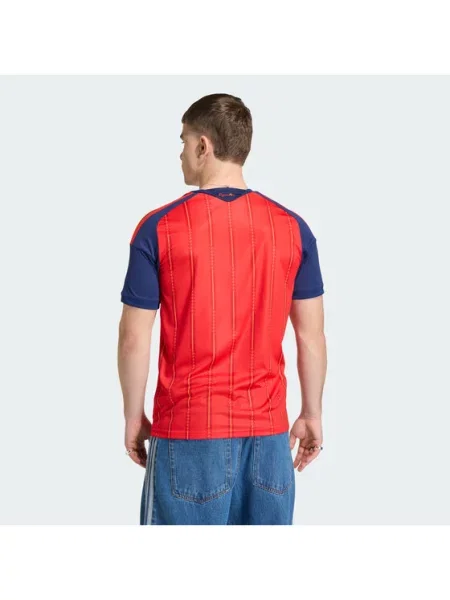 Tricou Adidas din jerseu roșu
