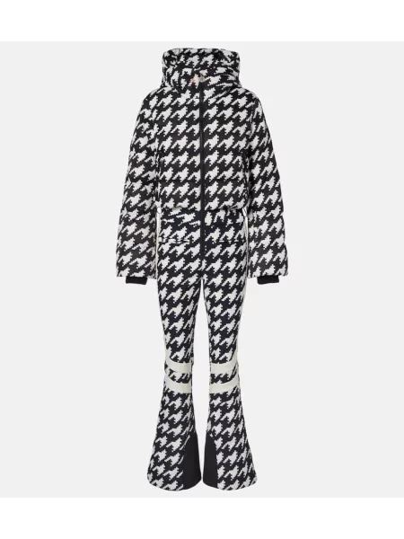 Polar Perfect Moment polarowy w pepitkę garniturowy czarny