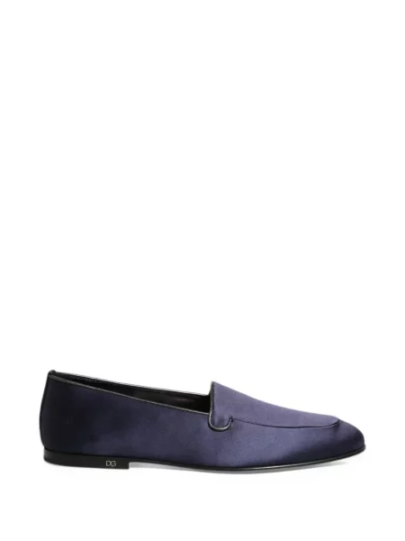 Loafersy Dolce & Gabbana modrá