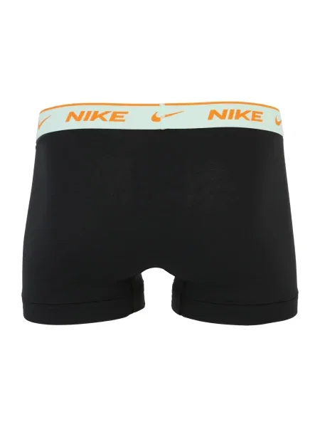 NIKE Underwear Boksarice modra / oranžna / črna bela