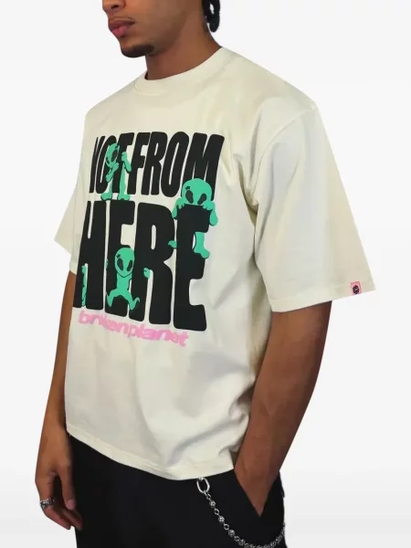 Tricou Broken Planet cu imagine