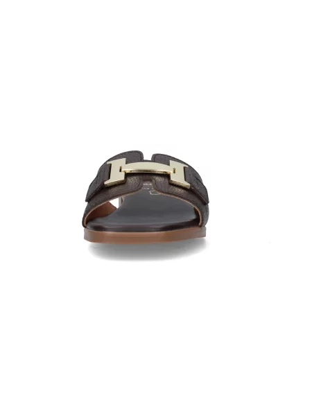 Pantofi Oh My Sandals maro