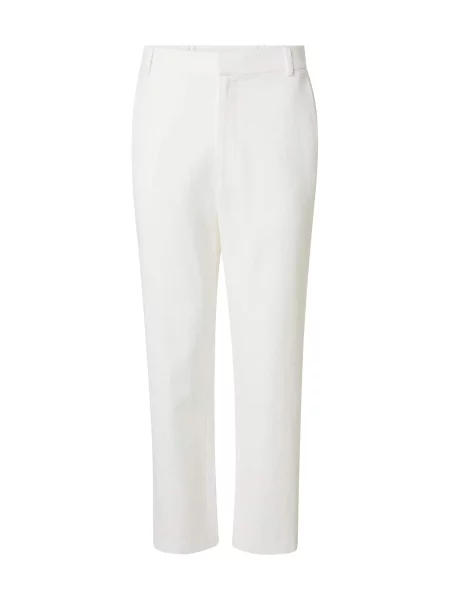 DAN FOX APPAREL Pantaloni Halil' alb