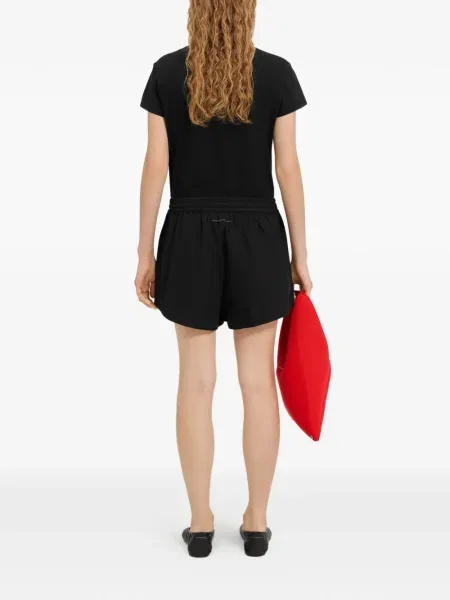 Pantaloni scurți Mm6 Maison Margiela negru