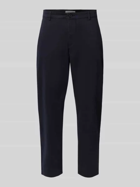 Spodnie materiałowe z wpuszczanymi w stylu francuskim model ‘PEPE’ Casual Friday