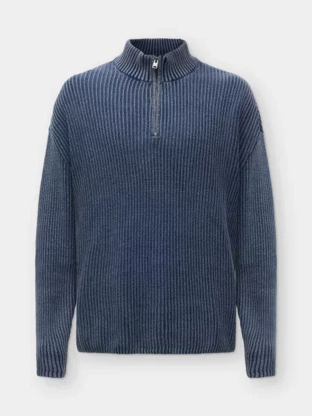 HOLLISTER Pulover safir
