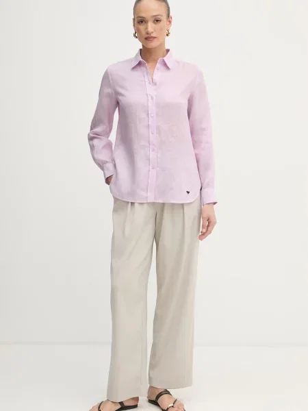 Weekend Max Mara сорочка лляна WERNER