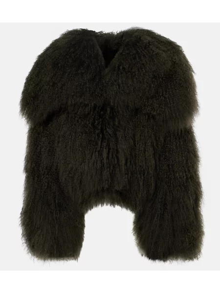 Geacă bomber The Attico verde