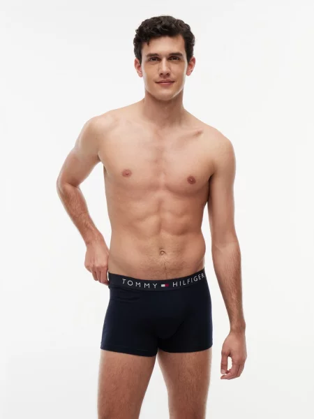Tommy Hilfiger Bokserki w Mężczyźni Dżersej S niebieski
