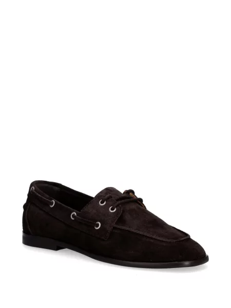Pantofi loafer Gant din piele de căprioară maro