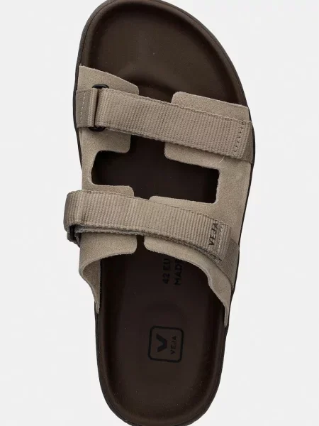 Veja férfi velúr papucs ARPOADOR SUEDE bézs