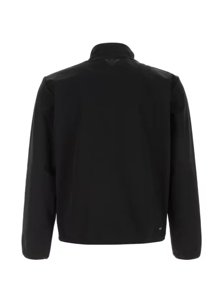 Geacă Ea7 Emporio Armani cu imagine negru