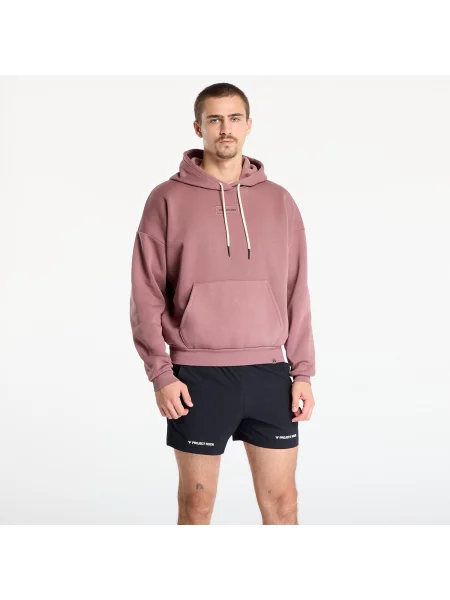 Bluza Under Armour Project Rock Icon Hoodie Maroon XS