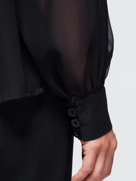 Bluza Ombre crna