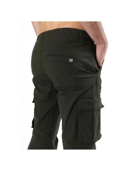 Pantaloni cargo Leone 1947 verde